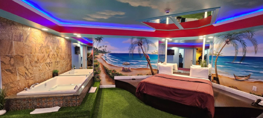 Hawaiian Paradise Romantic Suite Inn Of The Dove Harrisburg PA