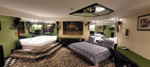 Jungle Romantic Suite Inn Of The Dove Harrisburg PA